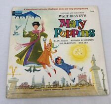 Walt Disney Mary Poppins Vinyl Record Album 1964 #3922 LP Book picture