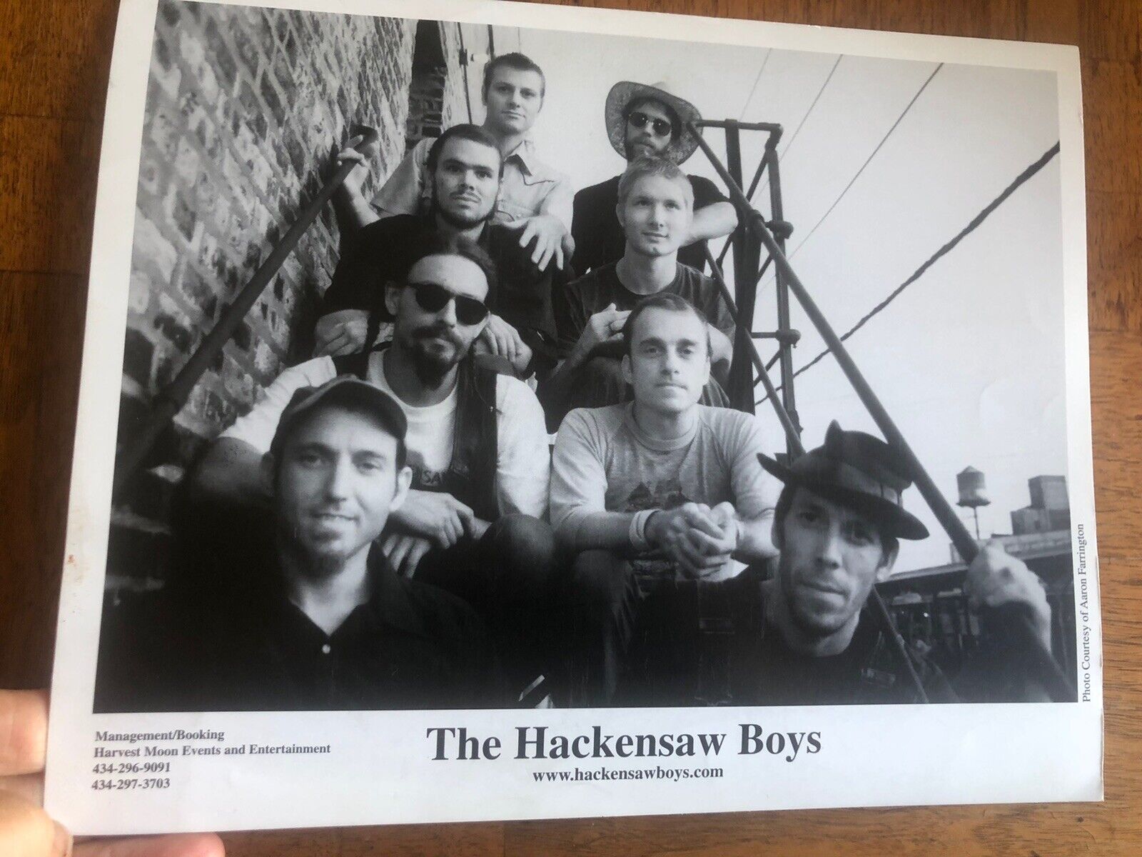 The Hackensaw Boys Indie Music Group Rare Vintage 10x8 Press Photo