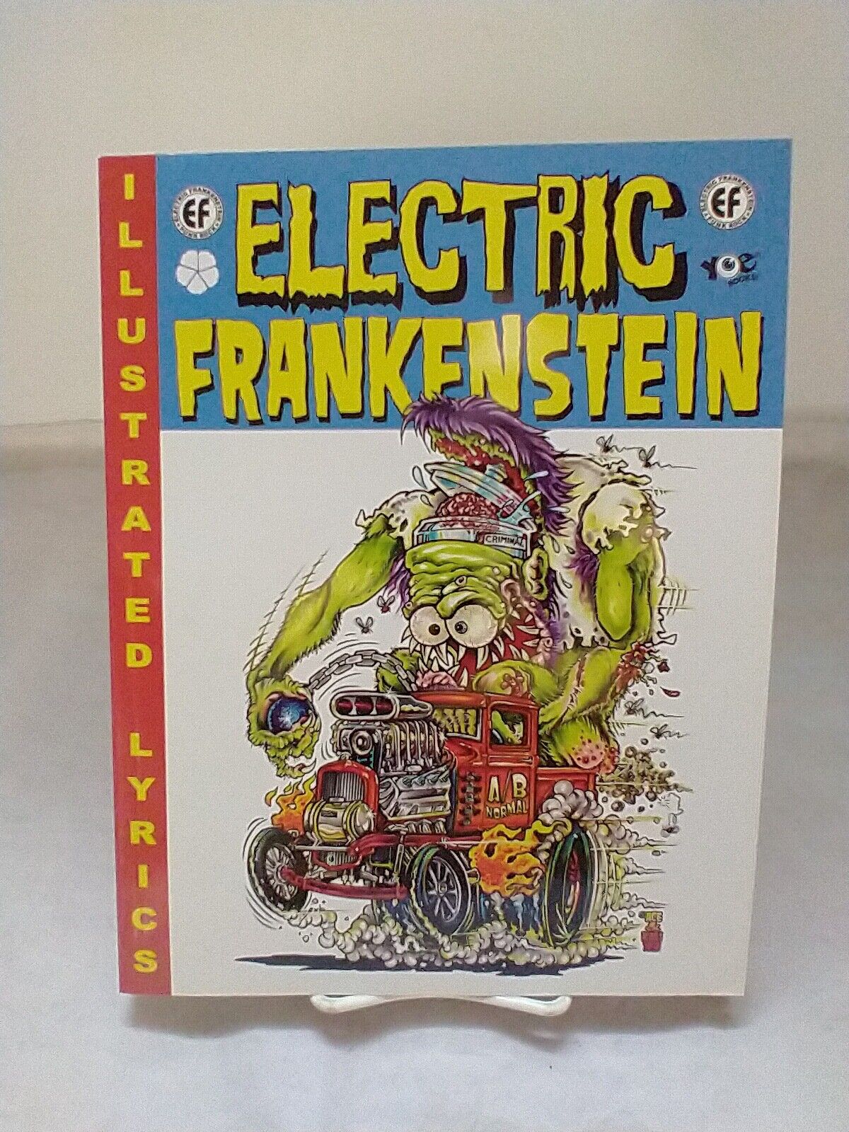 Electric Frankenstein Illustrated Lyrics Paperback Yoe Books Sal Canzonieri