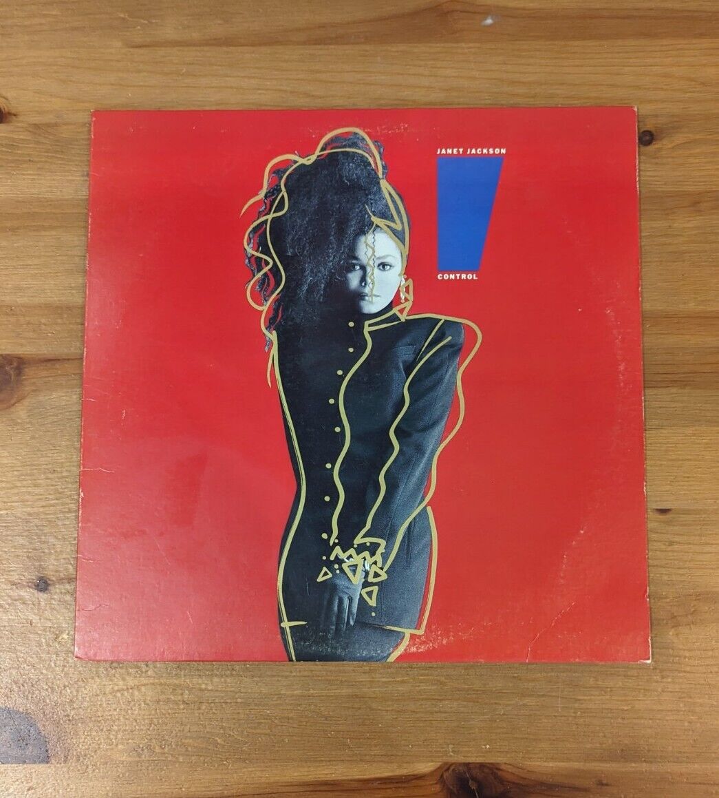 Janet Jackson - Control LP Vinyl 1986 Original A&M Records / Inner/ 