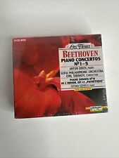 Les Fleurs Beethoven Piano Concertos 1-5 LaserLight Classical CD, New, Sealed picture