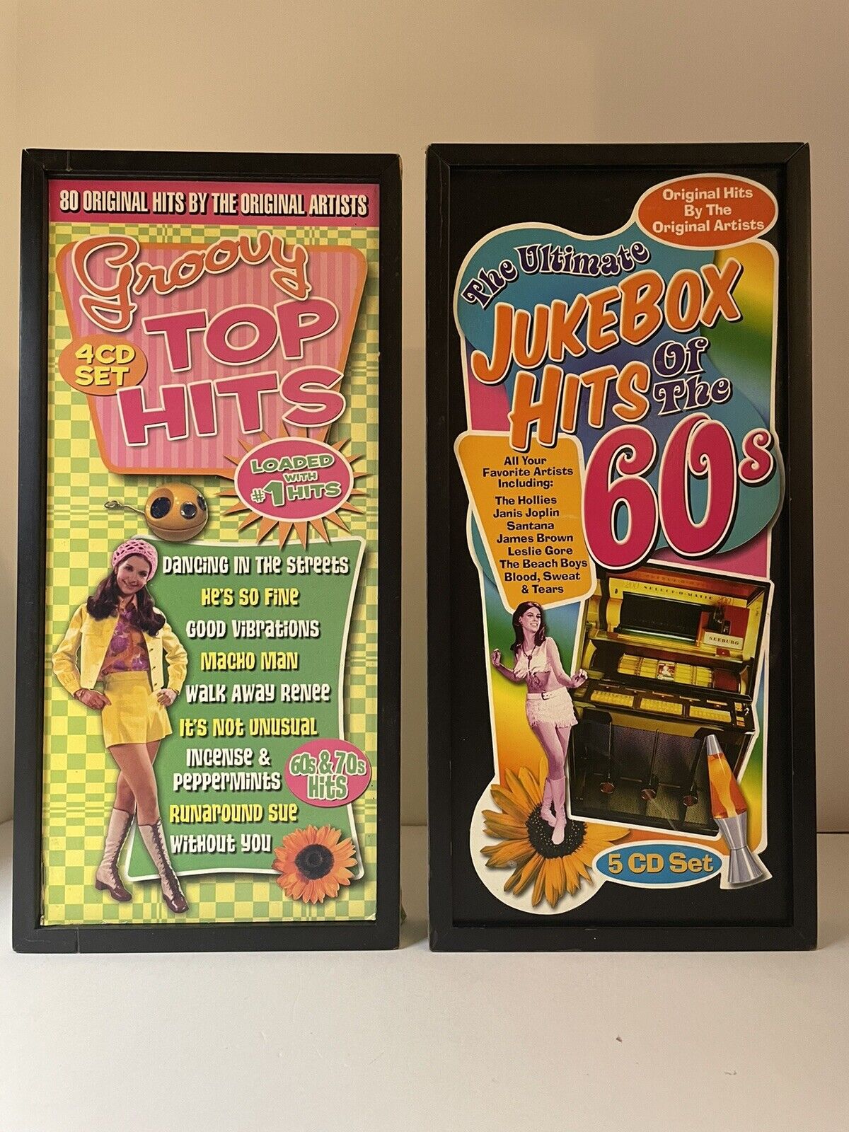 60’ & 70’s CD Wooden Box Sets, Collectibles