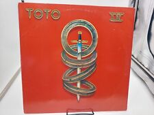Toto IV LP Record 1982 Columbia FC 37728 Sterling Press Ultrasonic Clean EX cVG picture