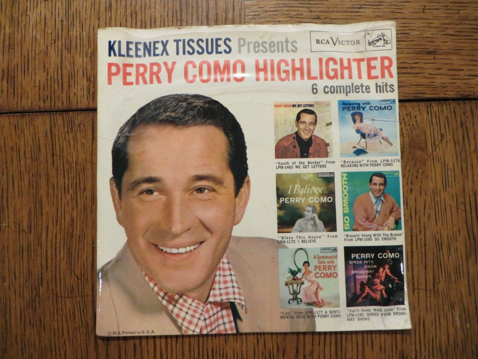Perry Como – Kleenex Tissues Presents Perry Como Highlighter - 1957 7\
