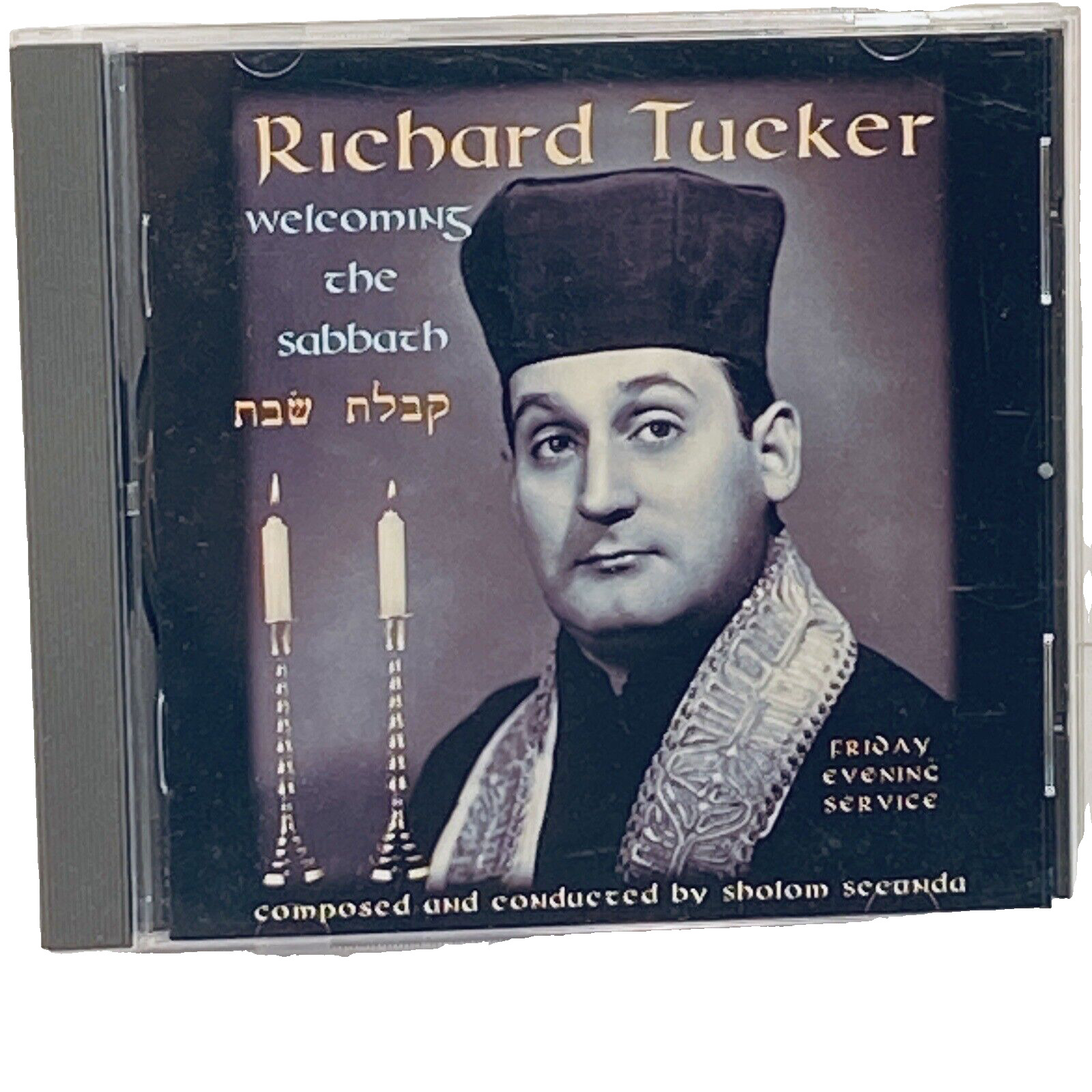 RICHARD TUCKER - WELCOMING THE SABBATH - FRIDAY NIGHT SERVICE - 1997 - SONY CD