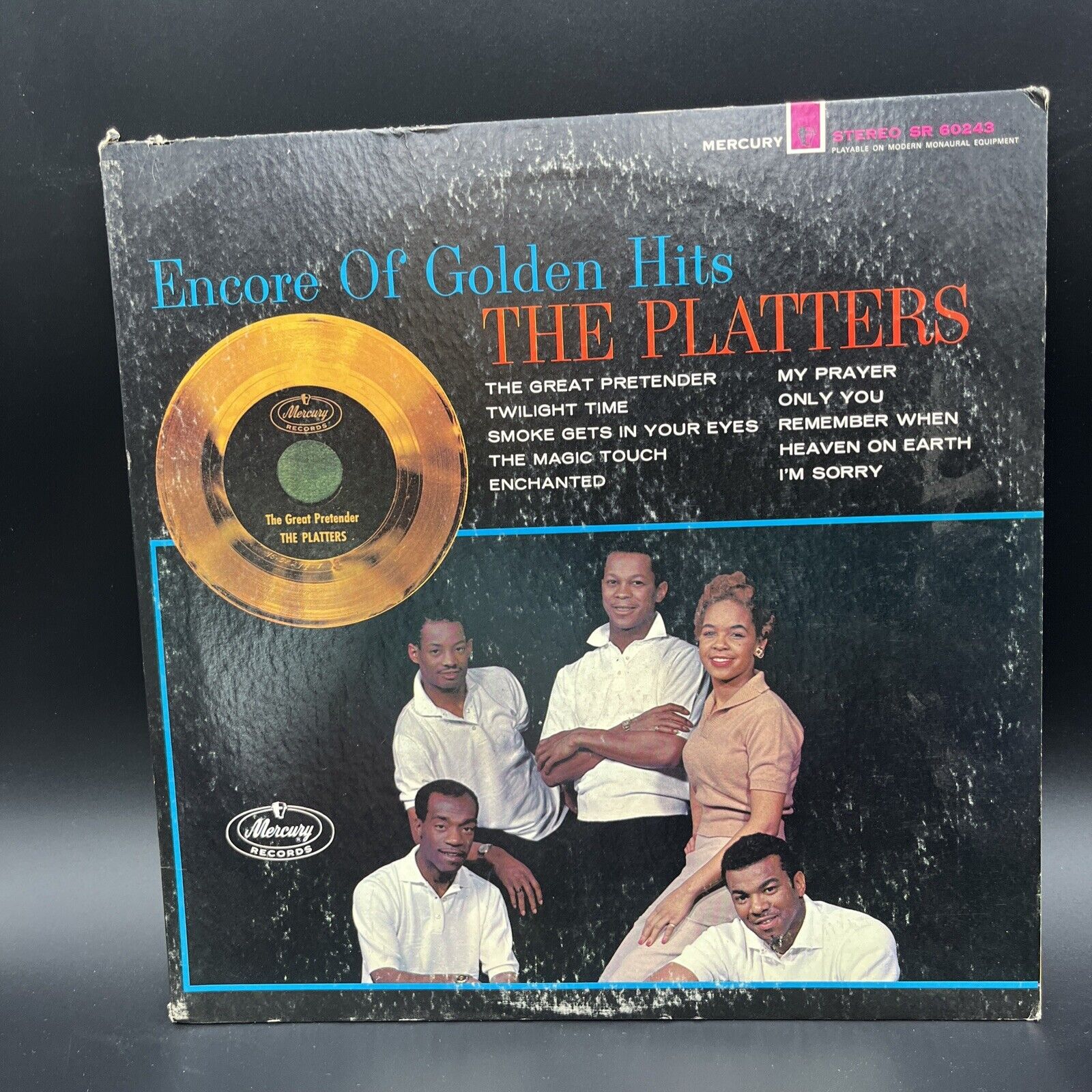Encore of Golden Hits The Platters LP Vinyl Record