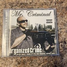 CRIMINAL - Organized Crime - CD - **Mint Condition** - RARE PA Explicit picture