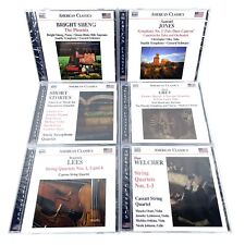 6x American Classics Naxos CDs Grey Lees Welcher Jones Bundle Lot New Sealed  picture