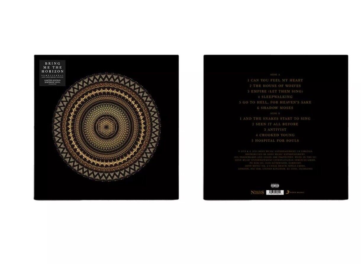 Bring Me The Horizon Sempiternal Zoetrope Vinyl LP 10th Anniversary NEW & SEALED