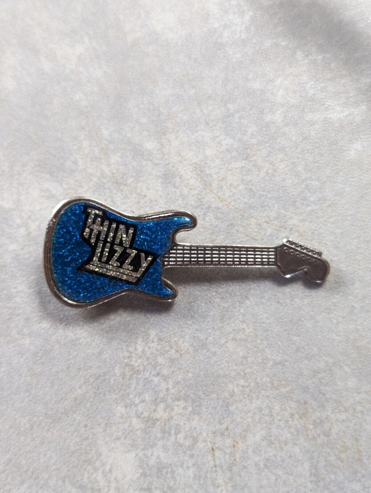 Vintage 8O\'s Thin Lizzy PIN BADGE Purchased Around 1986 