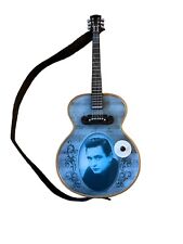 Rare Johnny Cash Mini Guitar illuminated Ornament Song Jackson With June Carter picture