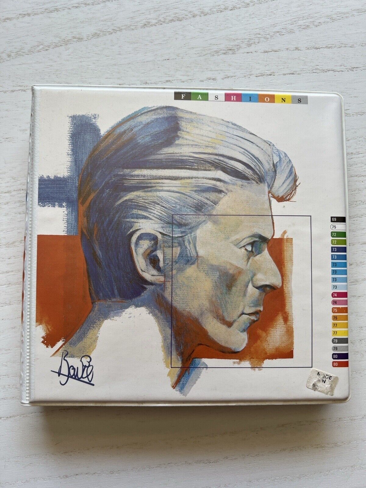 David Bowie FASHIONS Limited Edition 1980 UK 10 x 7\