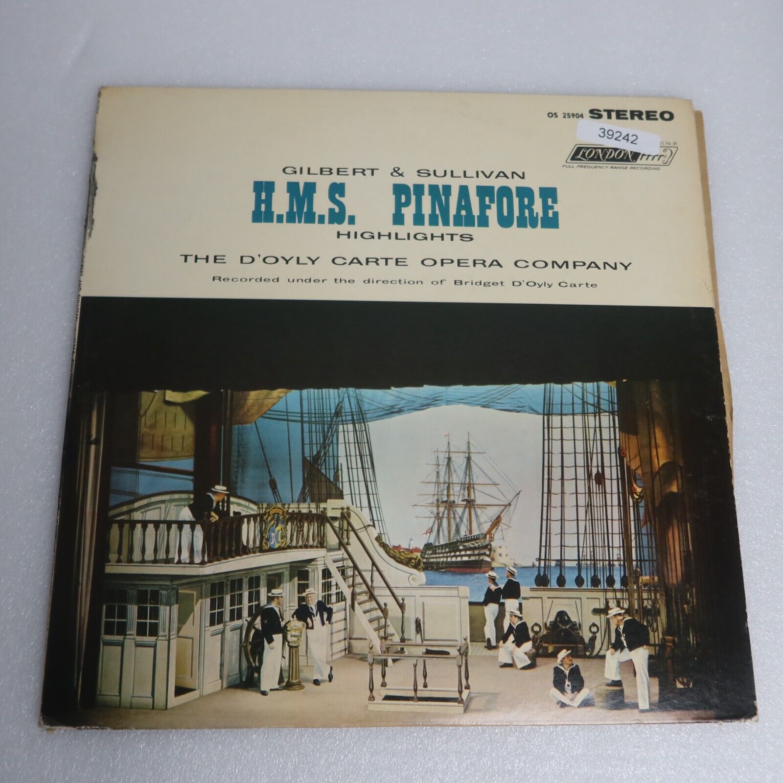 Various Artists Hms Pinafore Soundtrack LP Vinyl Record Album