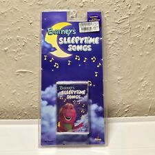 Vintage 90s Barney's Sleepytime Songs Cassette Tape Sealed Dinosaur Kids  picture