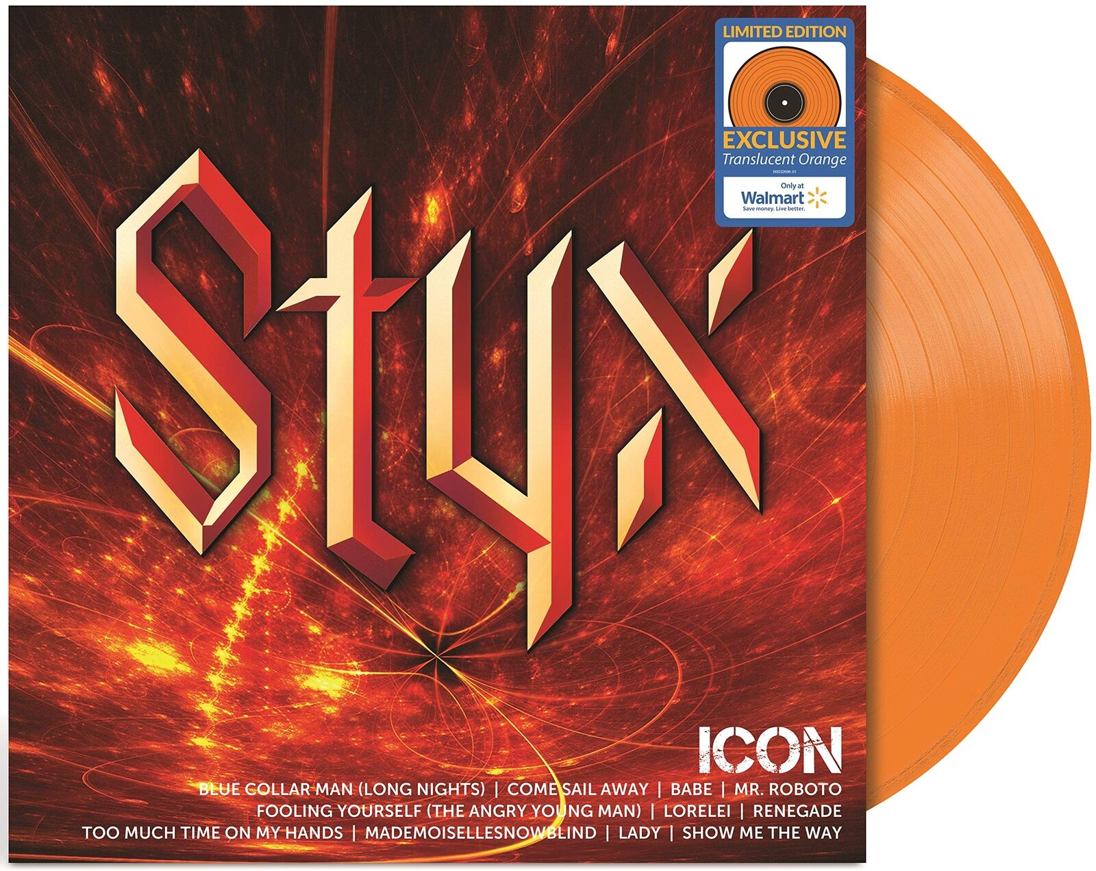 Dennis Deyoung Styx - Icon (WM Exclusive Translucent Orange Vinyl) LP Re (Vinyl)