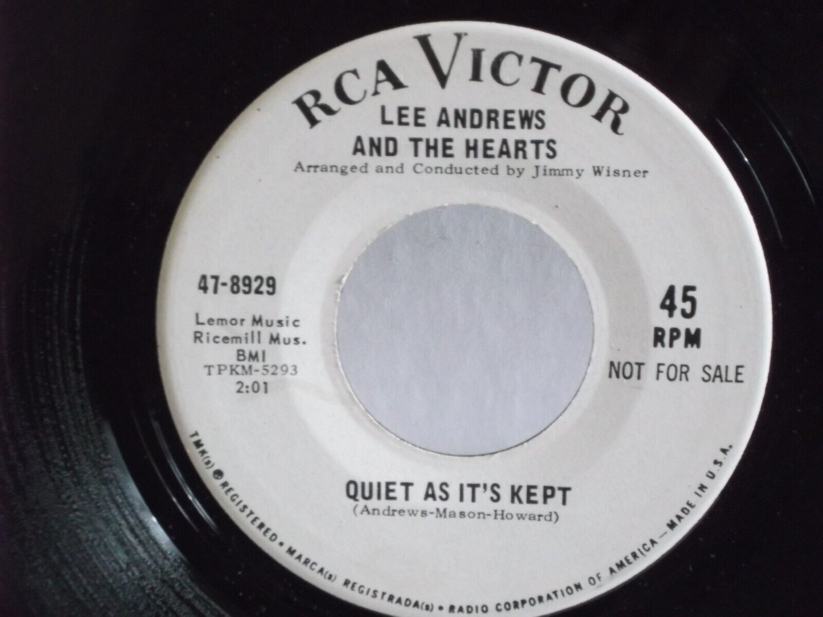 Lee Andrews & The Hearts,RCA 8929,\