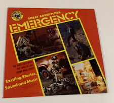 EMERGENCY GREAT ADVENTURES EXCITING STORIES - 1975 Rare LP Vinyl Record Album picture