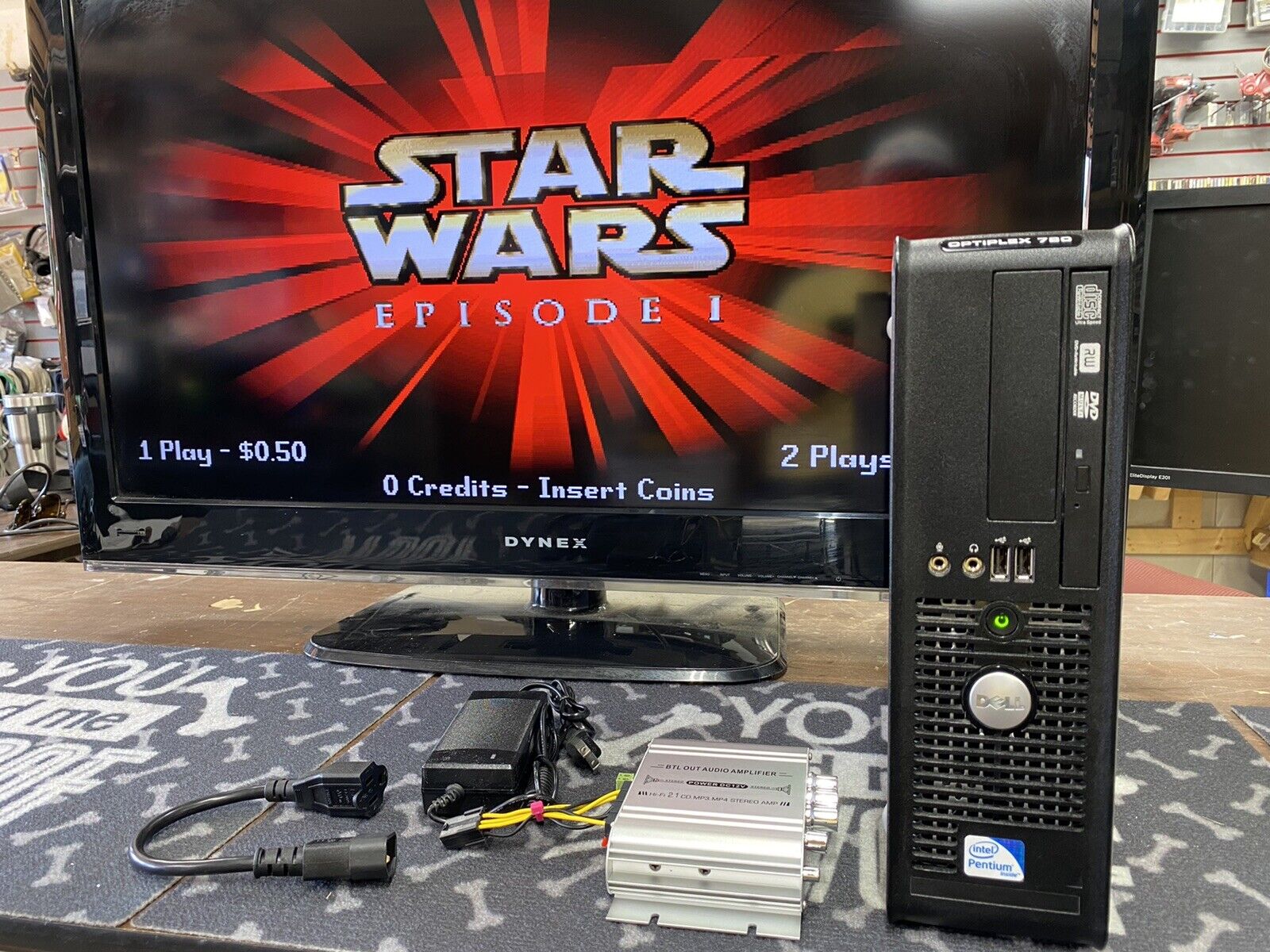 Star Wars Episode 1 One  PCB CPU  Pin2k nucore pinball 2000 Computer Amplifier