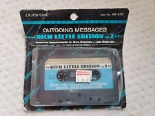 VTG Duofone RICH LITTLE impersonations Outgoing Messages Vol 2 Cassette Tape USA picture