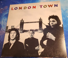 PAUL McCARTNEY Wings – London Town 1978 LP vinyl & Poster TESTED picture