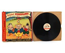 Vintage Vinyl - THE THREE MODERN LITTLE PIGS - RARE 1948 Phonograph Record - 12
