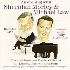 AN EVENING W. SHERIDAN MORLEY & MICHAEL LAW. Feat JUDY CAMPBELL.   BRAND NEW CD picture