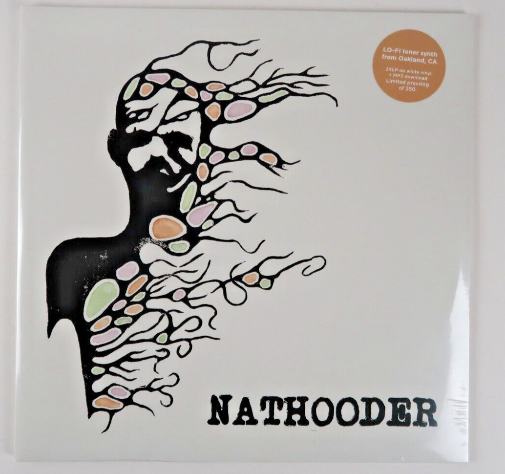 Nathooder 2017 Tilton Records White Colored Vinyl Only 250 Copies MP3 New Sealed