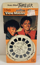 Michael Jackson Thriller  Vintage 80s View Master Reels 4047 3-reels VG Opened picture