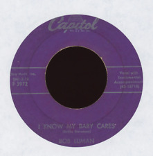 Rockabilly 45 - Bob Luman - I Know My Baby Cares on Capitol picture