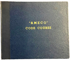 Ameco Code Course = Morse Code - 11 x 78 RPM Record Set  American Electronics Co picture