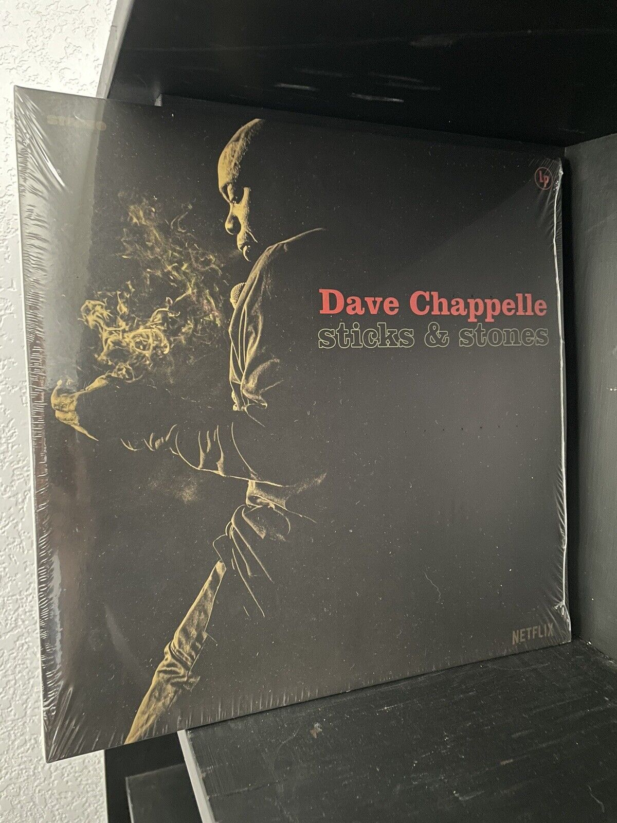 UNRELEASED Dave Chappelle sticks & stones sealed LP vinyl record Netflix Comedy