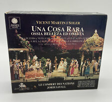 Jordi Savall- Una Cosa Rara/ Vincent Martin Soler (CD, 3-Disc Set) Rare Classic picture