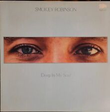 Smokey Robinson Deep In My Soul Funk R&B Vinyl Rare 1st Press 1977 T6-350S1  picture