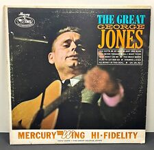 The Great George Jones Vinyl Record LP Mercury OG 1964 Mono ULTRASONIC💦 VG++/EX picture