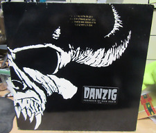 DANZIG PROMO  RECORD HYPE STICKER & LYRIC INNERSLEEVE 1988 DEF AMERICAN DEF24208 picture
