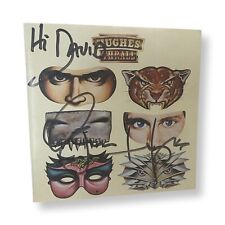 Glenn Hughes Signed 1982 Hughes/Thrall Album Insert - Rare Collector’s Item picture