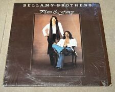 Bellamy Brothers Plain & Fancy Vintage 1977  SHRINKWRAP VG+ Complete Set w/inner picture