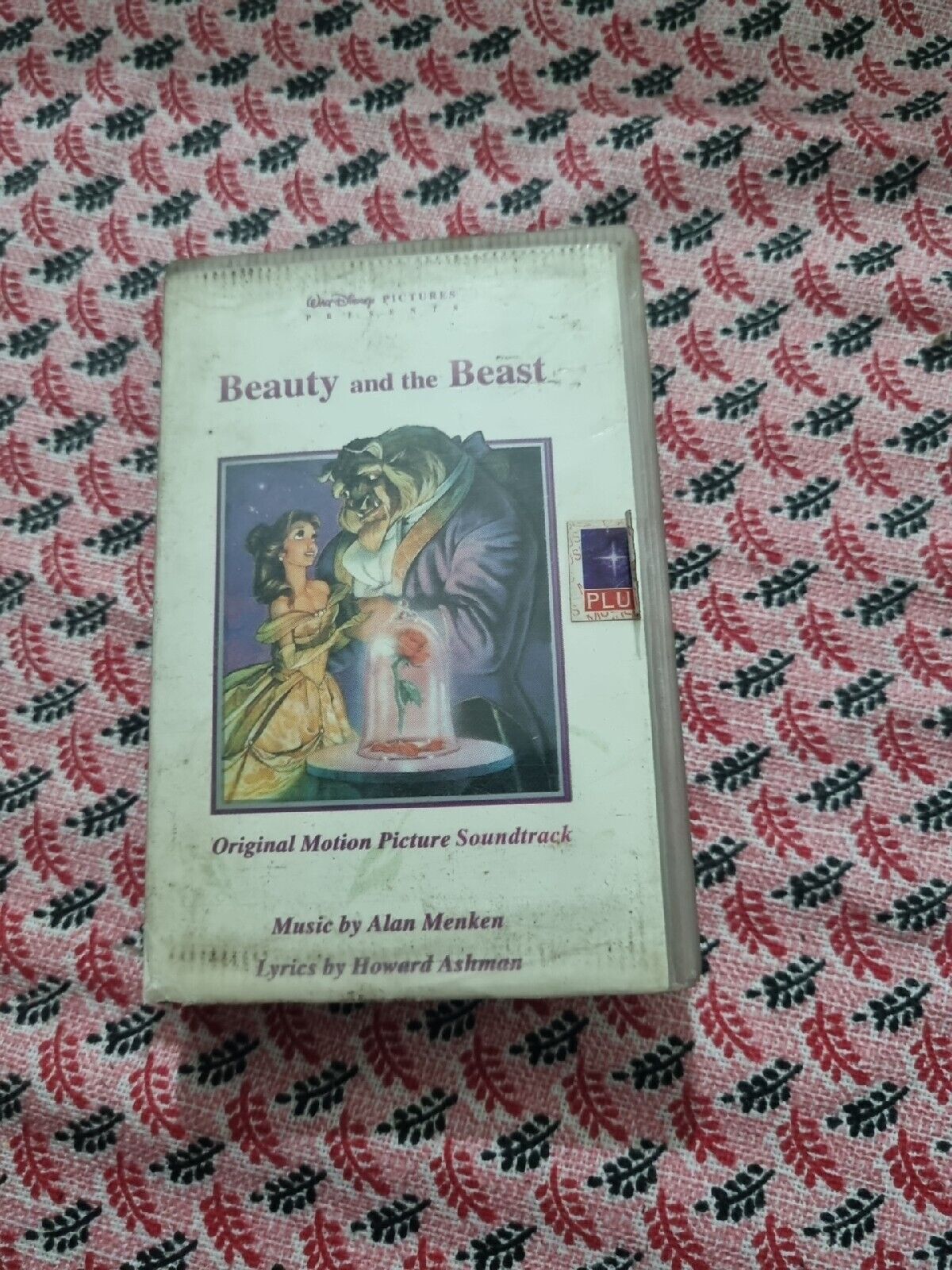Beauty And The Beast OST Clamshell Audio Cassette INDIA IMPORT Walt Disney