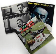 LENNY BRUCE Lot of 3xLPs 1950's 1960's Comedy, Spoken Word   a7968 picture