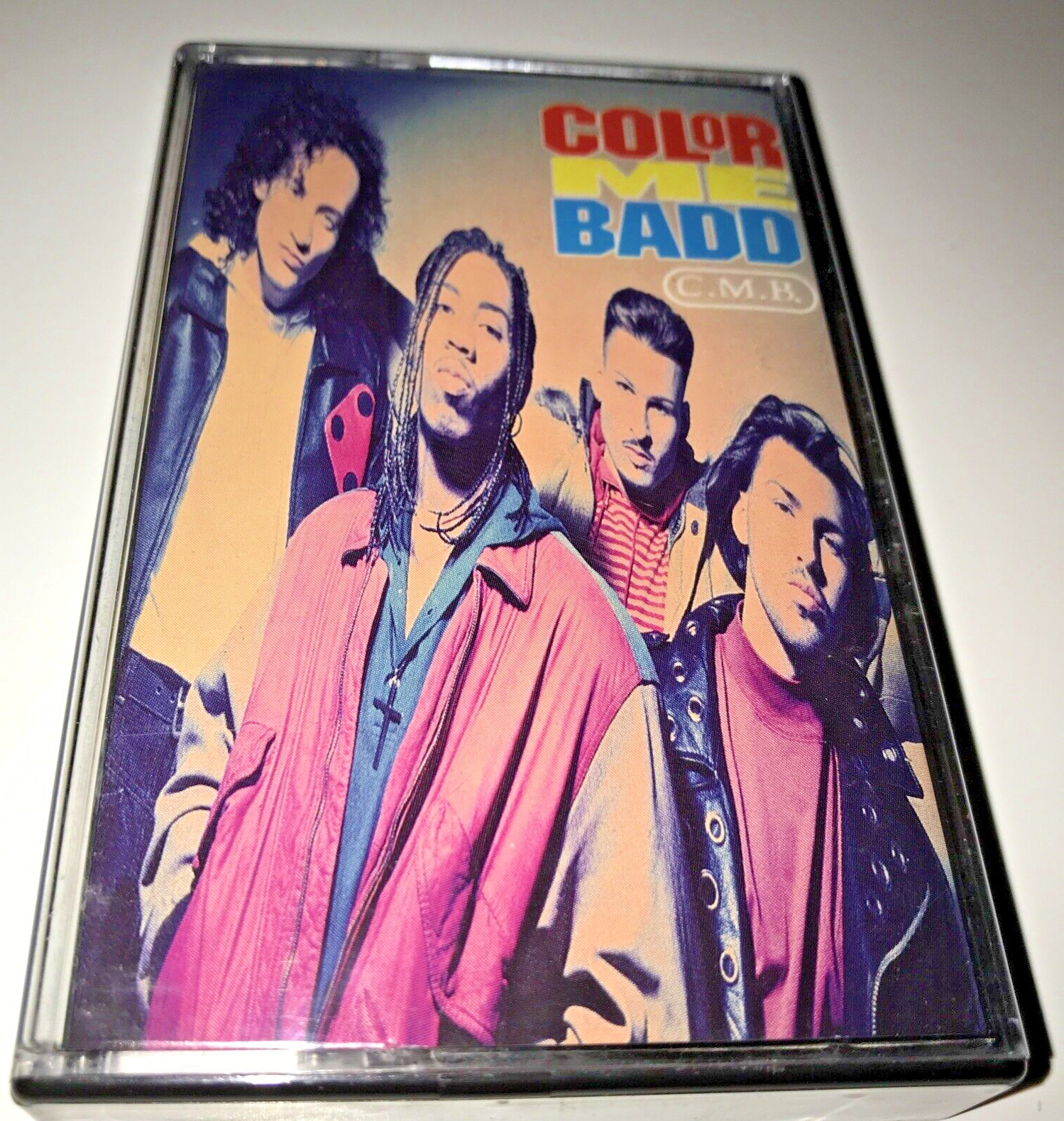 VTG 1990's R&B/Soul/Pop Music Cassette -Color Me Badd C.M.B. -self-titled album