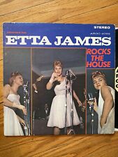 ETTA JAMES ROCKS THE HOUSE VG+ LP ORIG. 1963 ARGO PROMO STEREO  picture