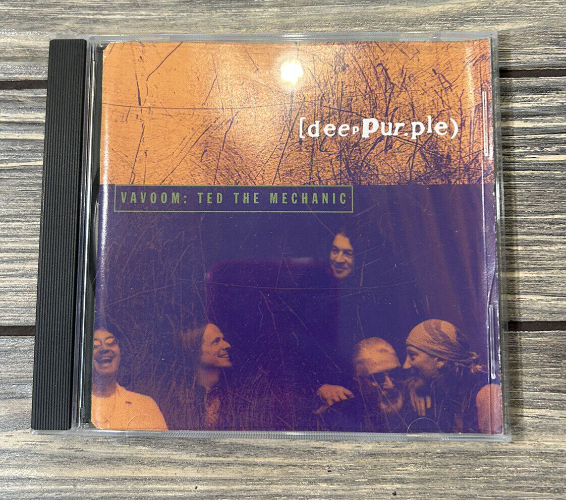 Vintage 1996 Deep Purple Vavoom Ted The Mechanic CD Promo