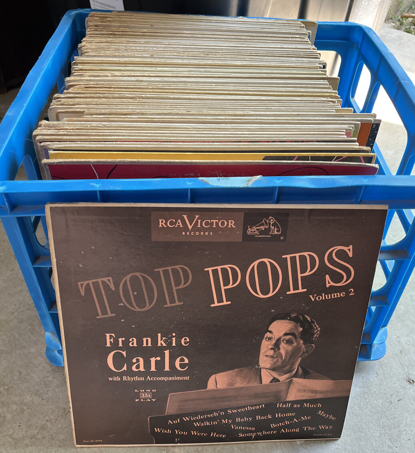 Huge Lot Of 70+ 10” Lp’s 1950’s Rare Collection Jazz Swing Pop RECORD VTG