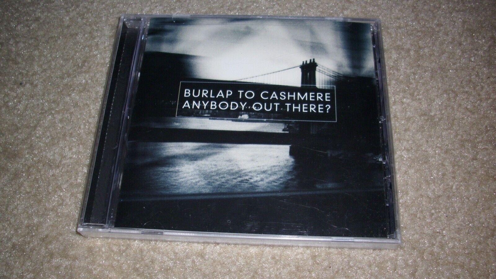Vintage 1998 Burlap to Cashmere Anybody Out There CD New  Sealed, A&M