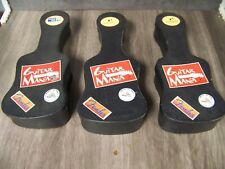 Lot Of 3 Big Brothers Big Sisters Of Arizona Mini Hand Painted Fender Guitars picture