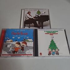 A Charlie Brown Christmas Holiday Collection Lot of 3 CDs Peanuts Snoopy picture