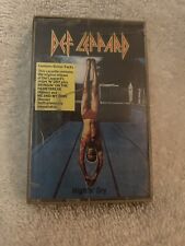 VINTAGE 1984 Def Leppard- High n' Dry Cassette Tape picture