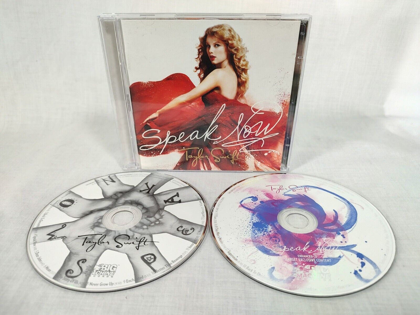 Taylor Swift Speak Now CD 2010 Deluxe Enhanced Edition Target Exclusive 2 Disc