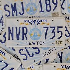 MISSISSIPPI GUITAR LICENSE PLATE 🔥FREE SHIPPING🔥 1 w/RANDOM LETTERS & #'S picture