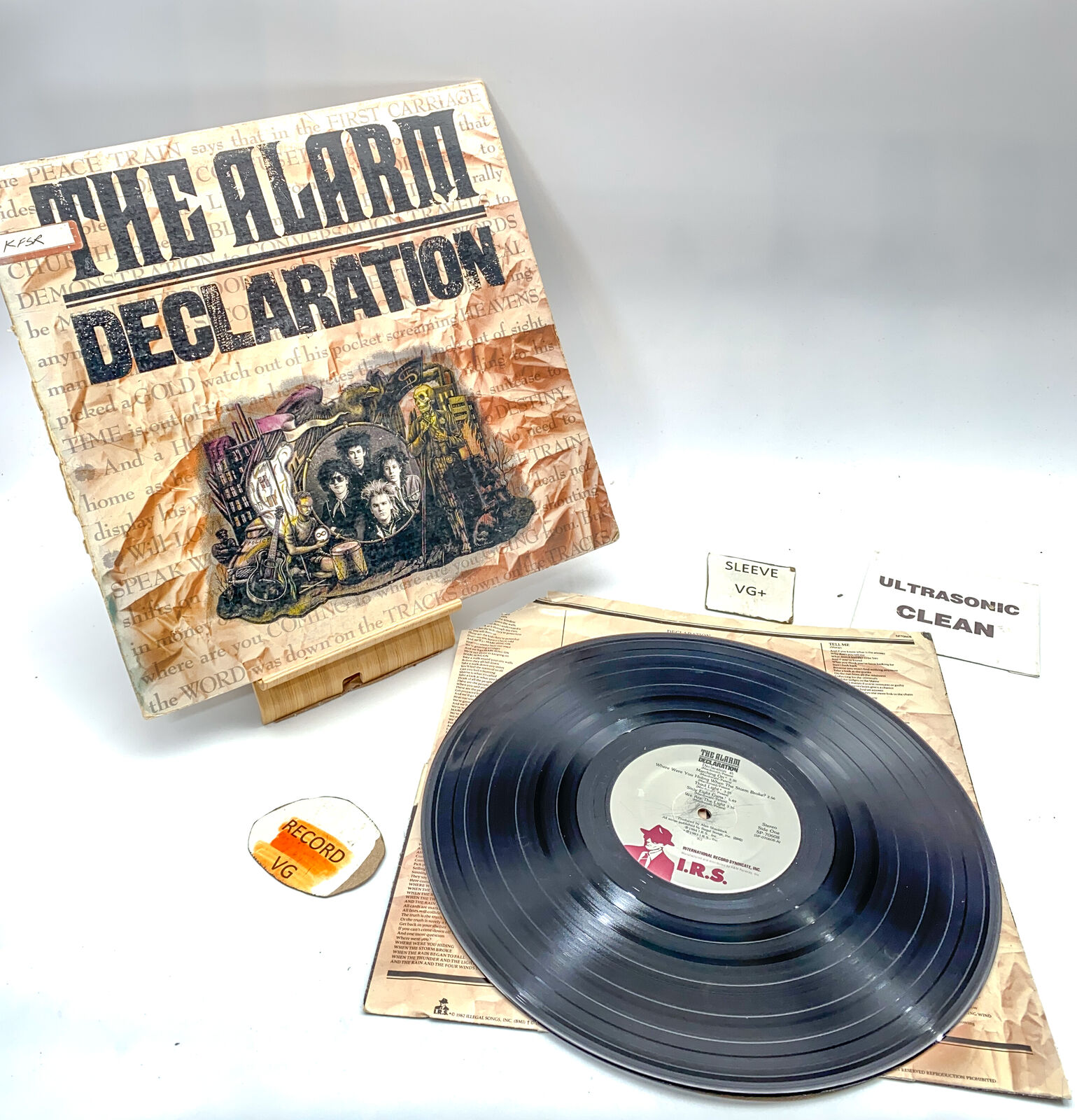 The Alarm - Declaration 1984 VG/VG+ Ultrasonic Clean